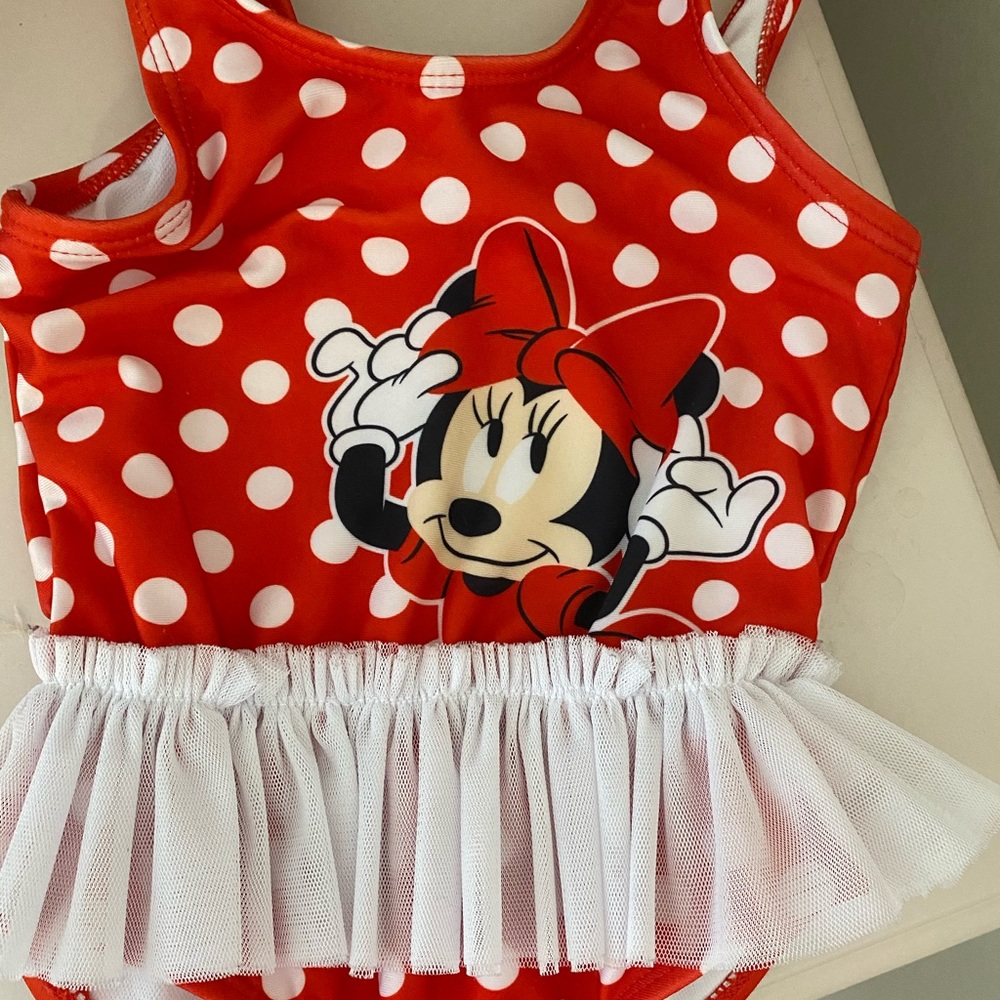 Minnie Mouse swim suit